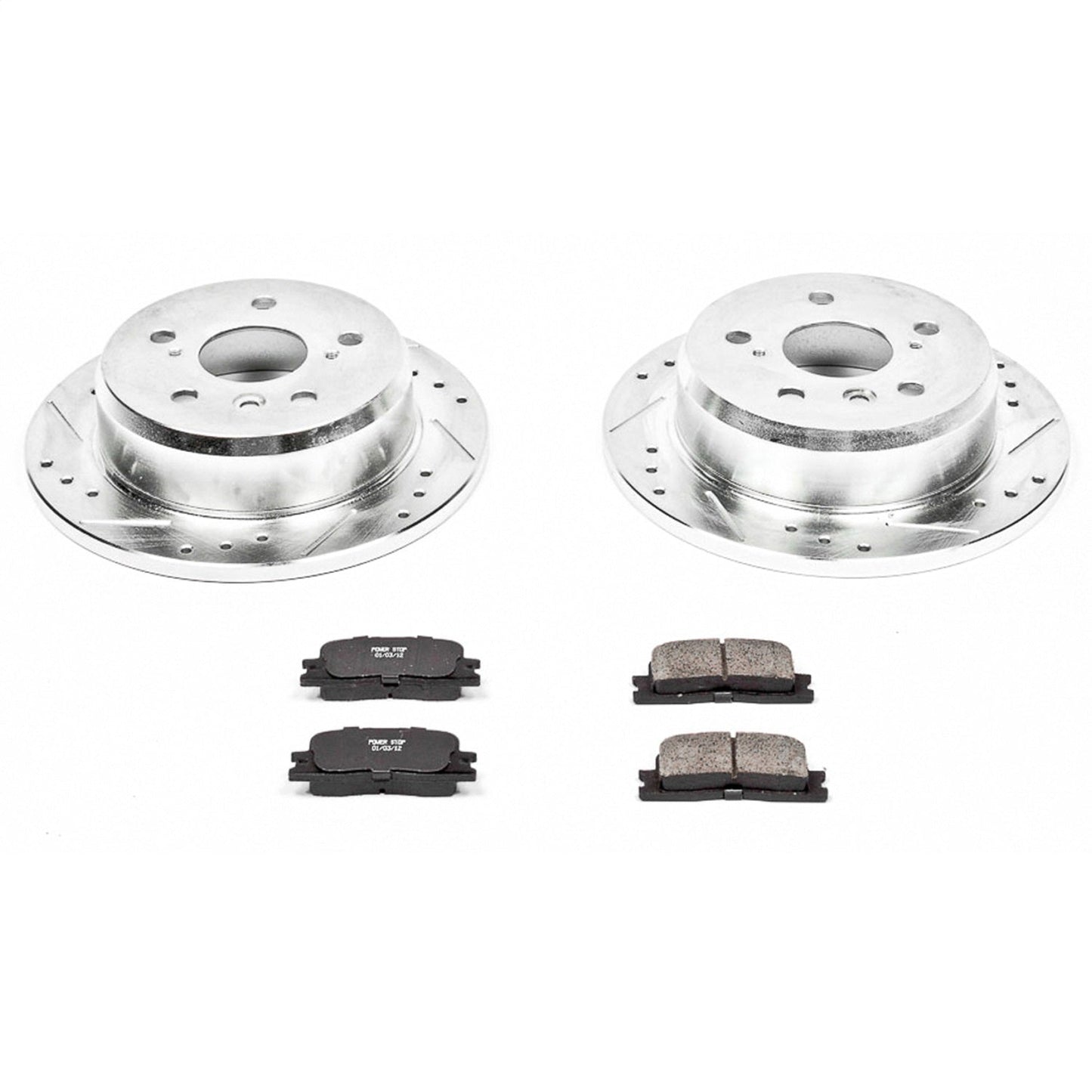 PowerStop Rear Z23 Evolution Sport Brake Kit | Lexus ES300 (02-03) (K2418)