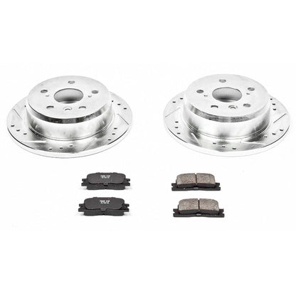 PowerStop Rear Z23 Evolution Sport Brake Kit | Lexus ES300 (02-03) (K2418)