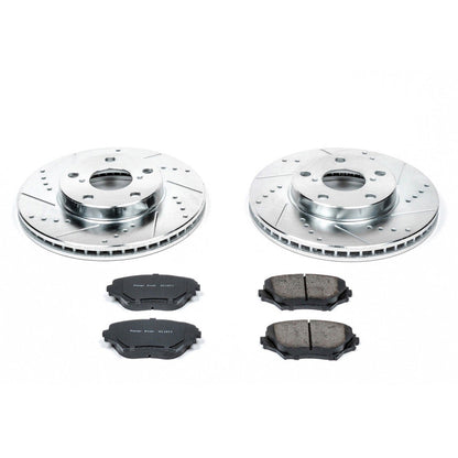PowerStop Z23 Evolution Sport Front Brake Kit | Toyota RAV4 (01-05) (K2419)