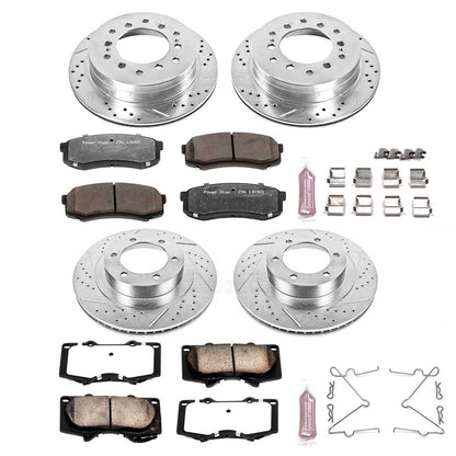 PowerStop Front & Rear Z36 Truck & Tow Brake Kit | Lexus GX470 (03-09) (K2422-36)