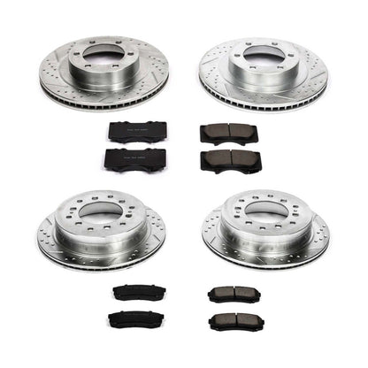PowerStop Front & Rear Z23 Evolution Sport Brake Kit | Lexus GX470 (03-09) (K2422)