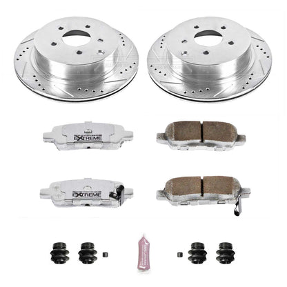 PowerStop Rear Z26 Street Warrior Brake Kit | Infiniti FX35 (03-12) (K2427-26)