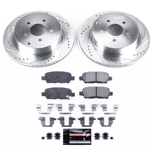 PowerStop Rear Z23 Evolution Sport Brake Kit | Infiniti FX35 (03-12) (K2427)