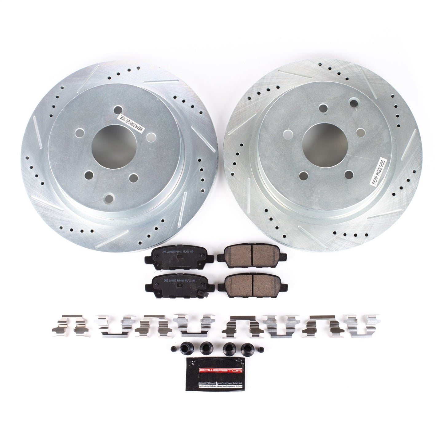 PowerStop Rear Z23 Evolution Sport Brake Kit | Infiniti FX35 (03-12) (K2427)