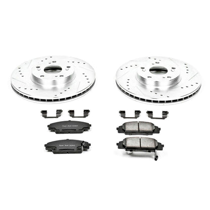 PowerStop Z23 Evolution Sport Front Brake Kit | Acura RSX (02-06) (K2439)