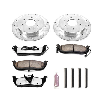 PowerStop Rear Z36 Truck & Tow Brake Kit | Infiniti QX56 (04-10) (K2445-36)