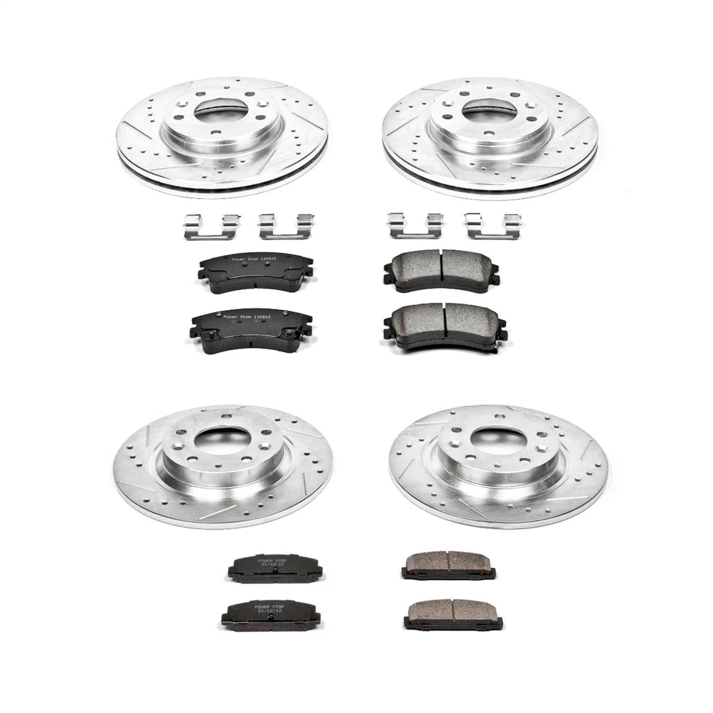 PowerStop Front & Rear Z23 Evolution Sport Brake Kit | Mazda 6 (03-05) (K2449)