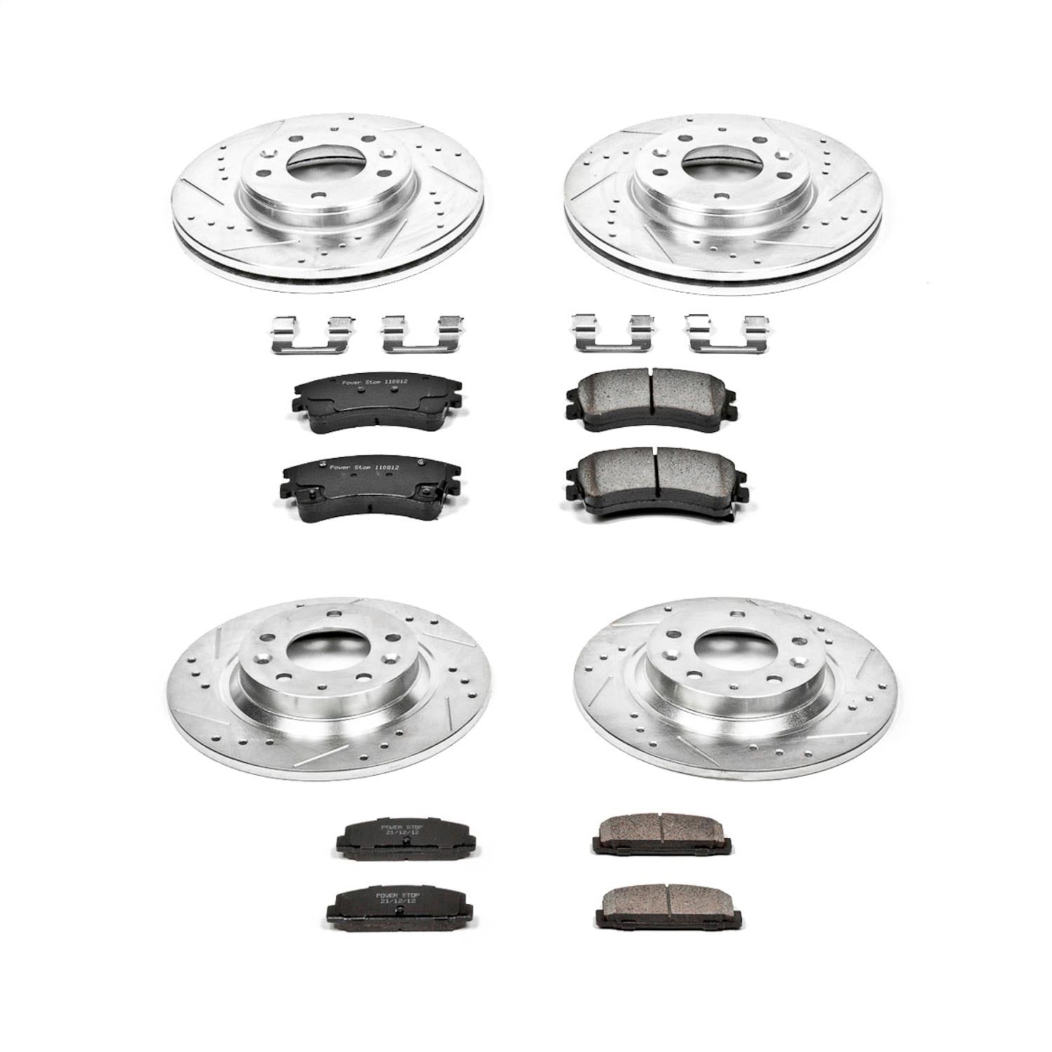 PowerStop Front & Rear Z23 Evolution Sport Brake Kit | Mazda 6 (03-05) (K2449)