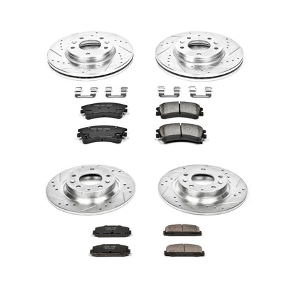 PowerStop Front & Rear Z23 Evolution Sport Brake Kit | Mazda 6 (03-05) (K2449)