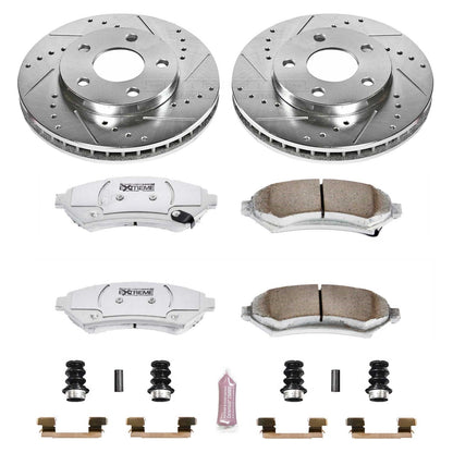 PowerStop Front Z26 Street Warrior Brake Kit | Buick Century (97-05) (K2553-26)
