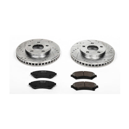 PowerStop Front Z23 Evolution Sport Brake Kit | Buick Century (97-05) (K2553)