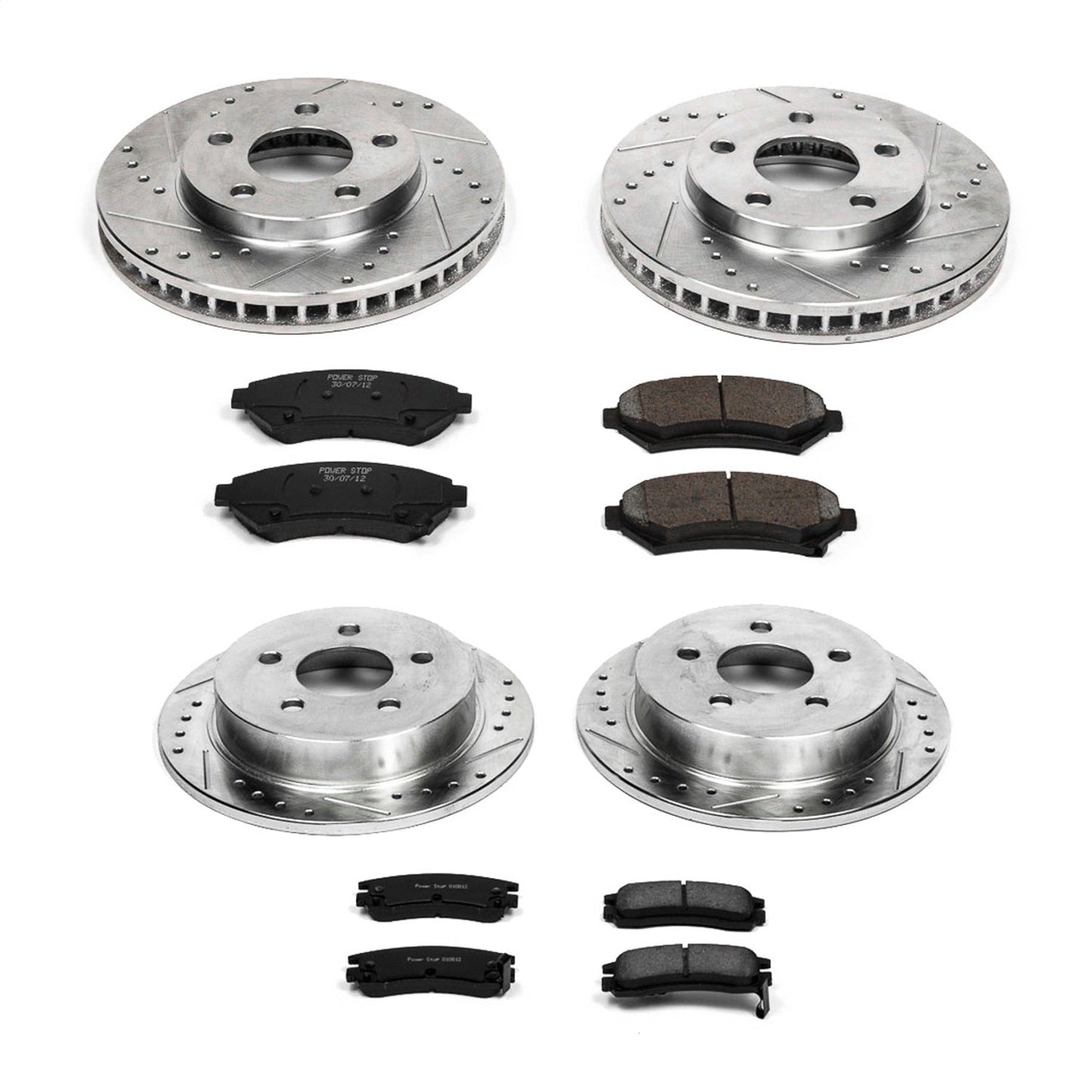 PowerStop Front & Rear Z23 Evolution Sport Brake Kit | Buick Century (04-05) (K2554)