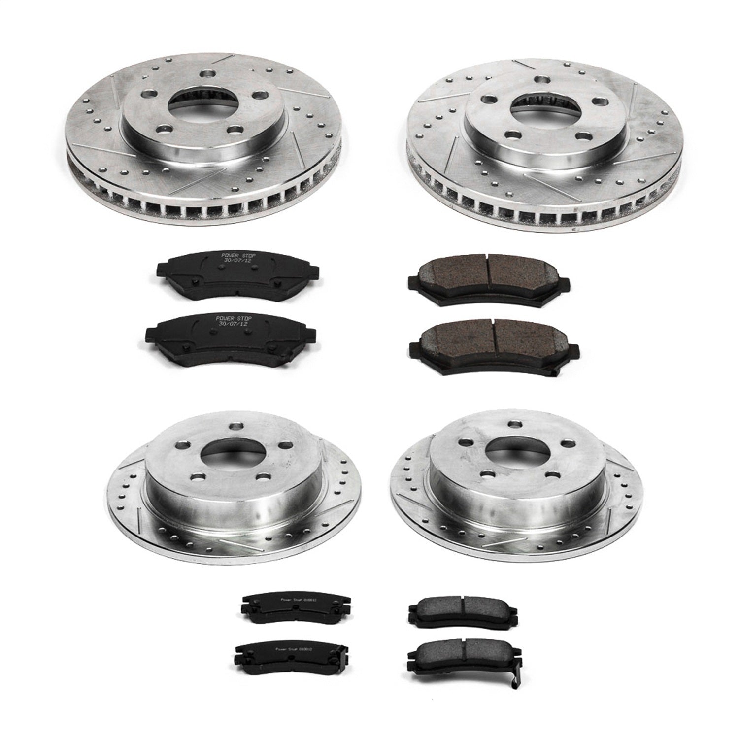 PowerStop Front & Rear Z23 Evolution Sport Brake Kit | Buick Century (04-05) (K2554)