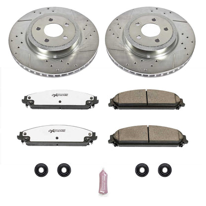 PowerStop Z26 Street Warrior Front Brake Kit | Chrysler 300 (05-19) (K2560-26)