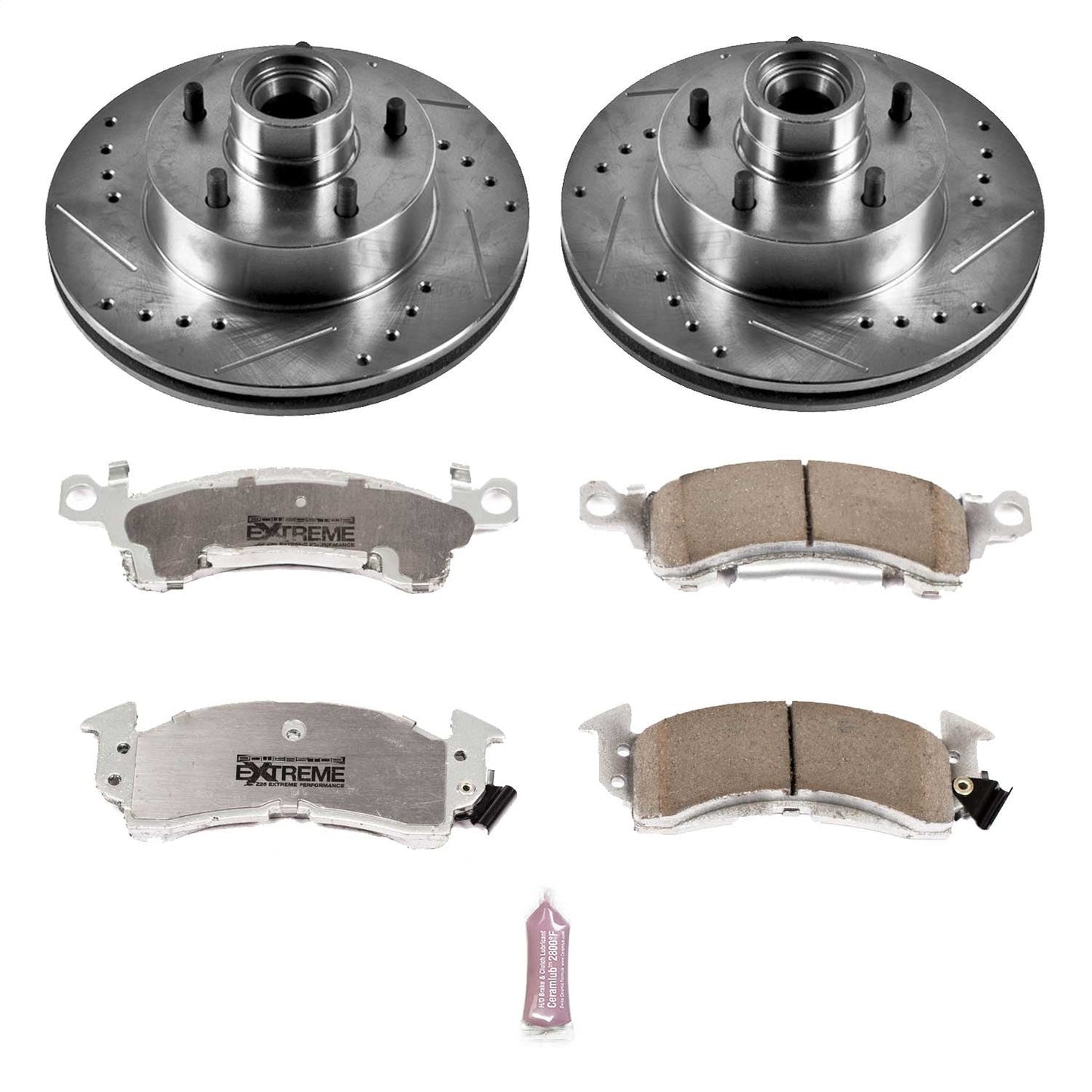 PowerStop Front Z26 Street Warrior Brake Kit | Buick Apollo (75) (K2580-26)