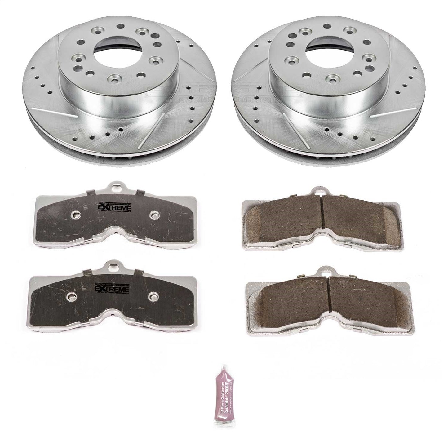 PowerStop Z26 Street Warrior Front or Rear Brake Kit | Chevrolet Camaro (69) (K2596-26)