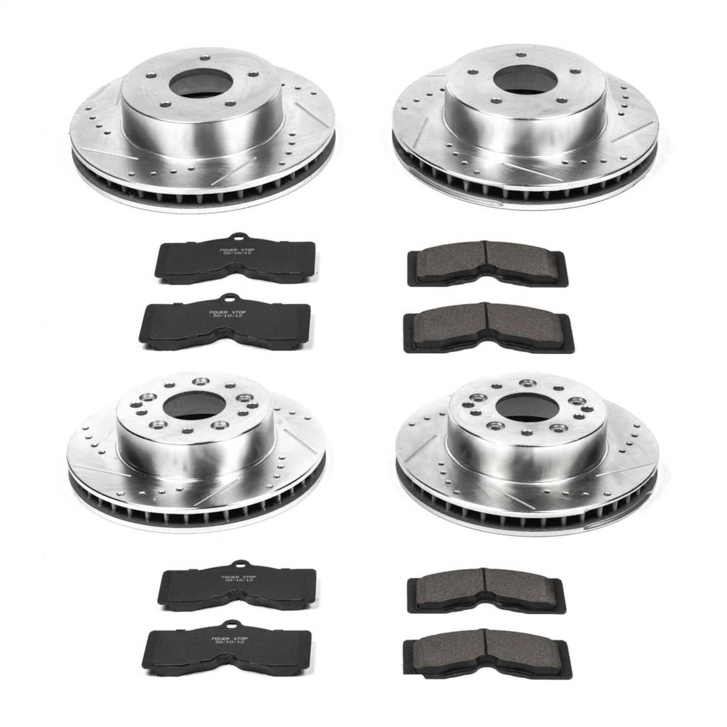 PowerStop Front & Rear Z23 Evolution Sport Brake Kit | Chevrolet Corvette (63-82) (K2597)