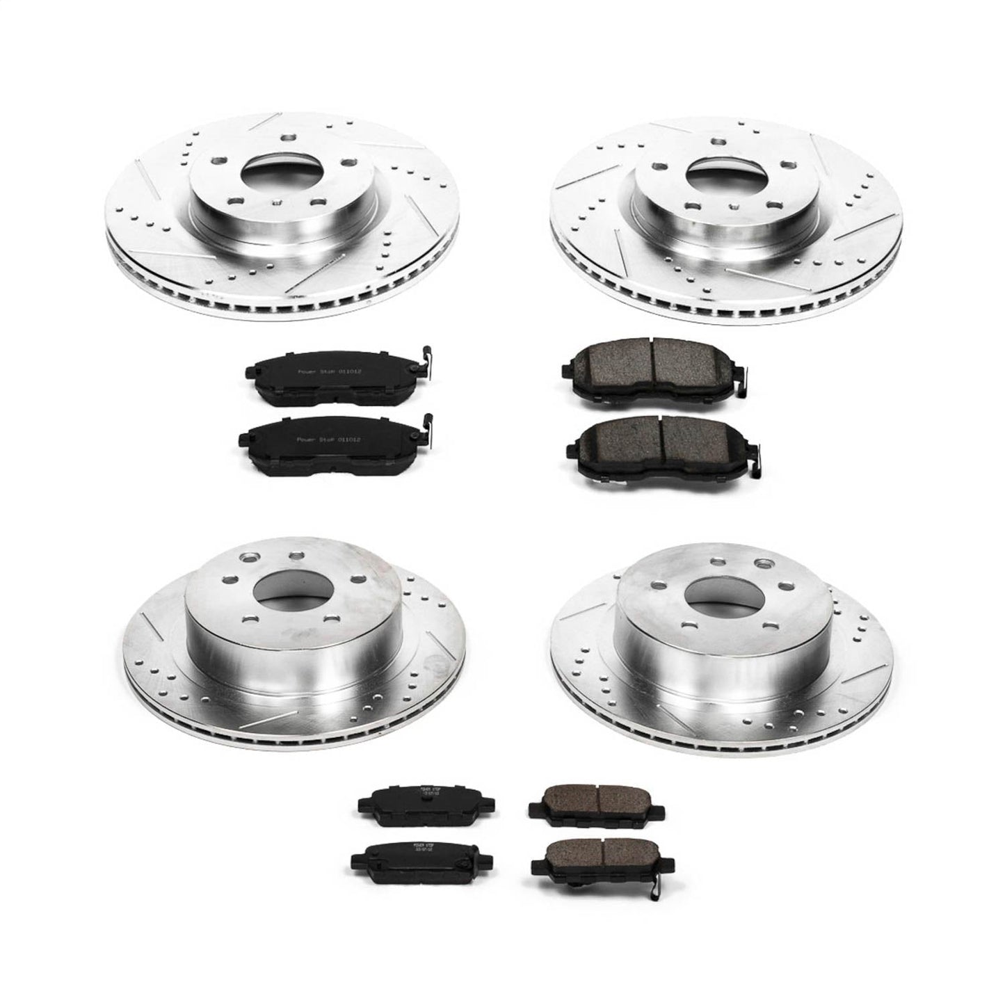 PowerStop Front & Rear Z23 Evolution Sport Brake Kit | Infiniti G35 (03-05) (K2710)