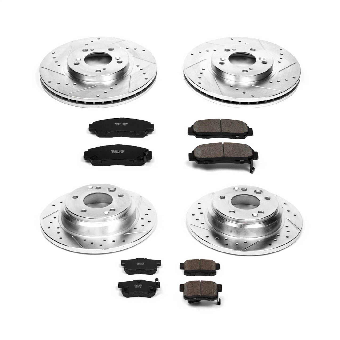 PowerStop Front & Rear Z23 Evolution Sport Brake Kit | Acura RL (99-01) (K2715)
