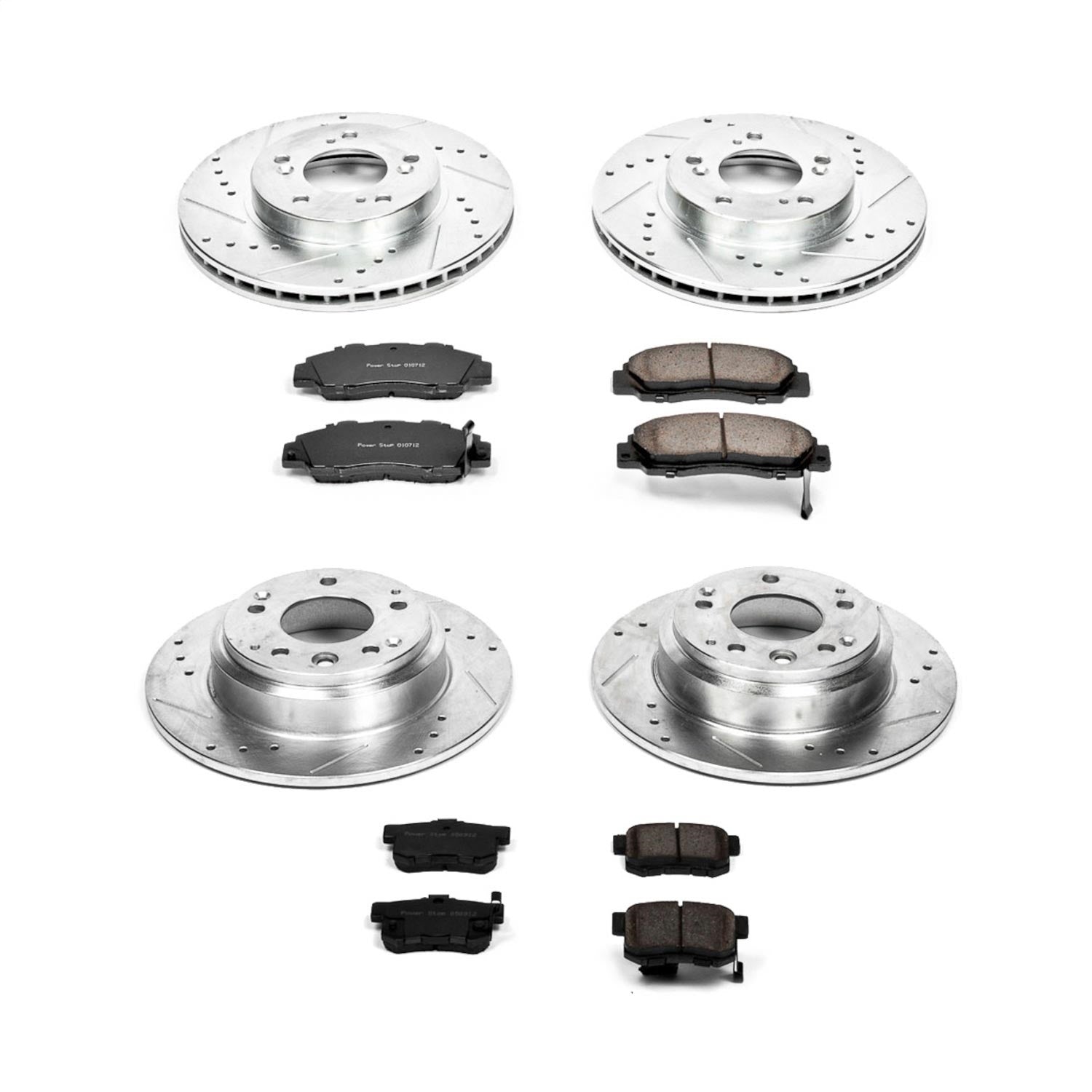 PowerStop Front & Rear Z23 Evolution Sport Brake Kit | Acura Legend (91-95) (K2717)