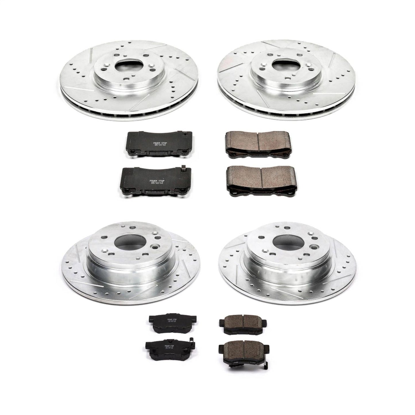 PowerStop Front & Rear Z23 Evolution Sport Brake Kit | Acura TL (04-08) (K2718)
