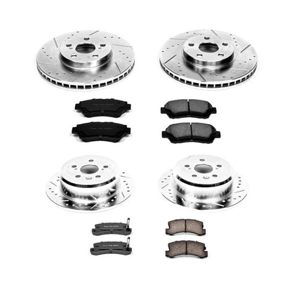 PowerStop Front & Rear Z23 Evolution Sport Brake Kit | Toyota Celica (95-99) (K2726)