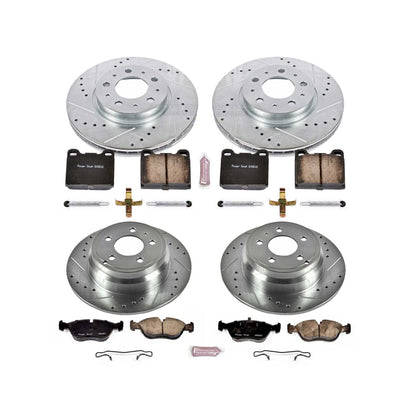 PowerStop Front & Rear Z23 Evolution Sport Brake Kit | Volvo 850 (94-97) (K2728)