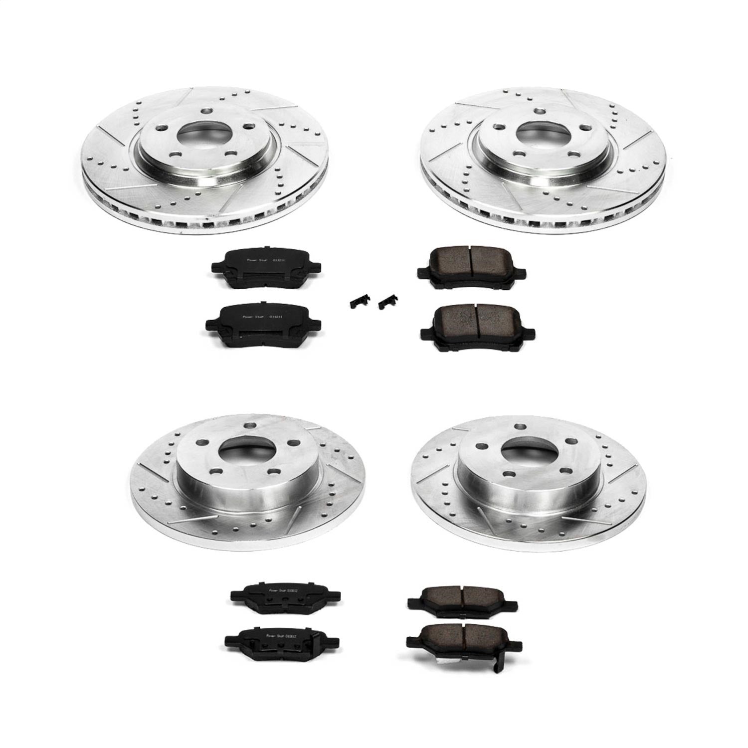 PowerStop Front & Rear Z23 Evolution Sport Brake Kit | Chevrolet Cobalt (2007) (K2731)