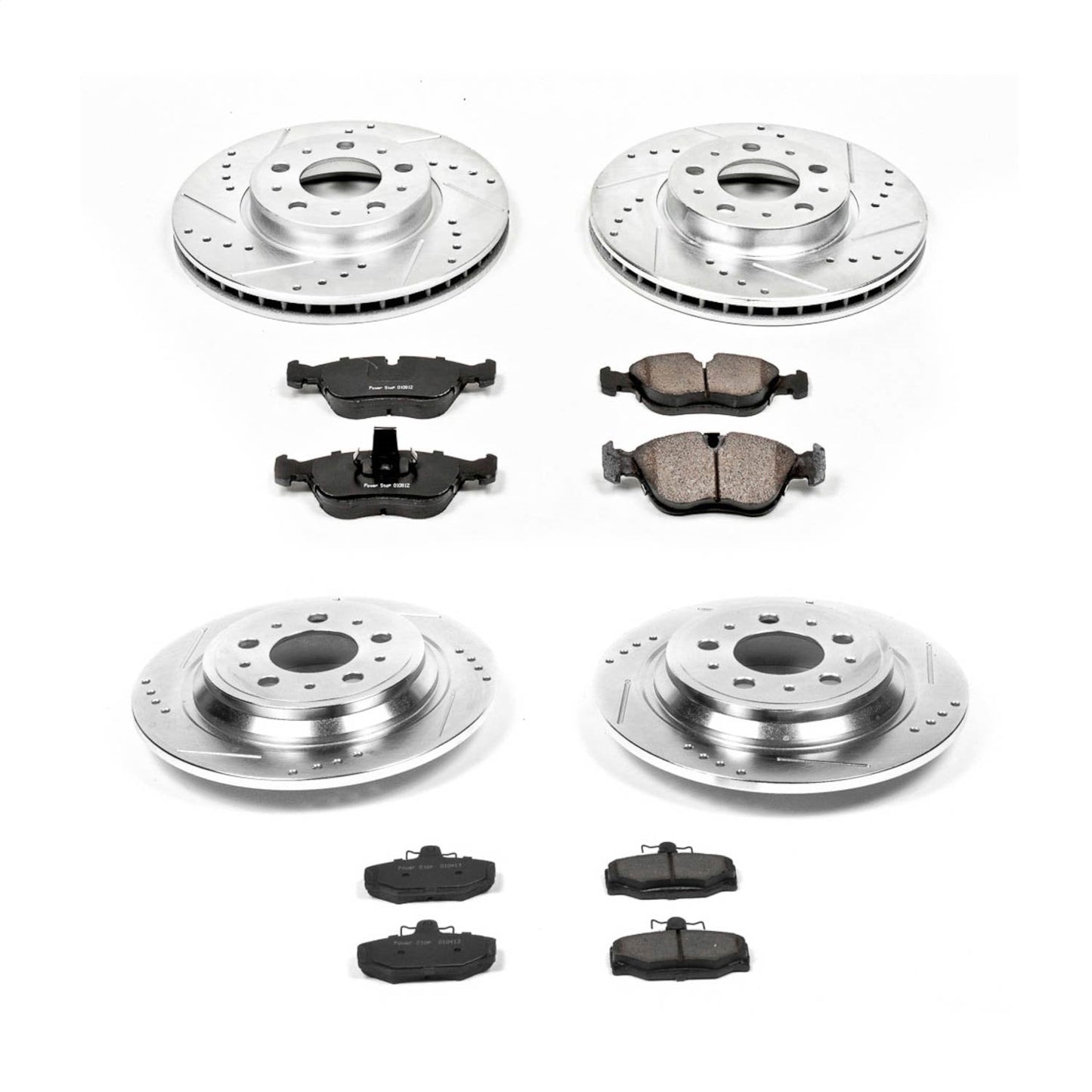 PowerStop Front & Rear Z23 Evolution Sport Brake Kit | Volvo V70 (98-99) (K2736)