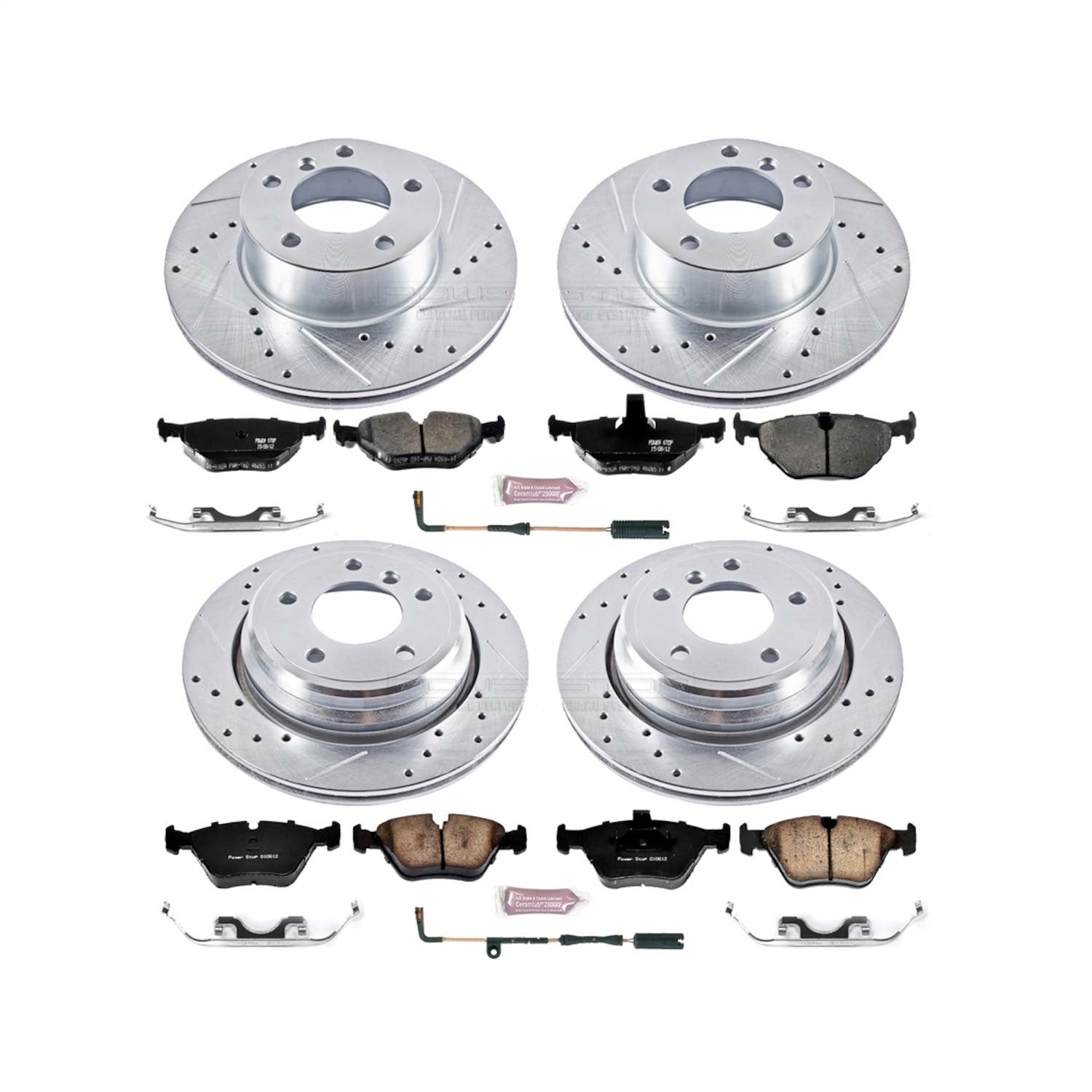 PowerStop Front & Rear Z23 Evolution Sport Brake Kit | BMW 525i (01-03) (K2746)