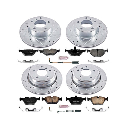 PowerStop Front & Rear Z23 Evolution Sport Brake Kit | BMW 525i (01-03) (K2746)