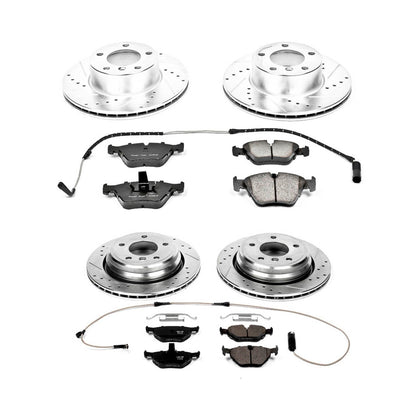 PowerStop Front & Rear Z23 Evolution Sport Brake Kit | BMW 525i (01-03) (K2747)