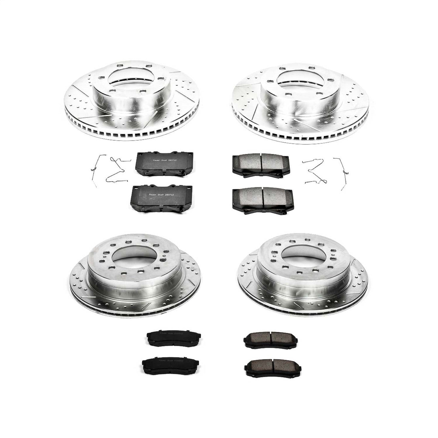 PowerStop Front & Rear Z23 Evolution Sport Brake Kit | Toyota Sequoia (01-02) (K2756)