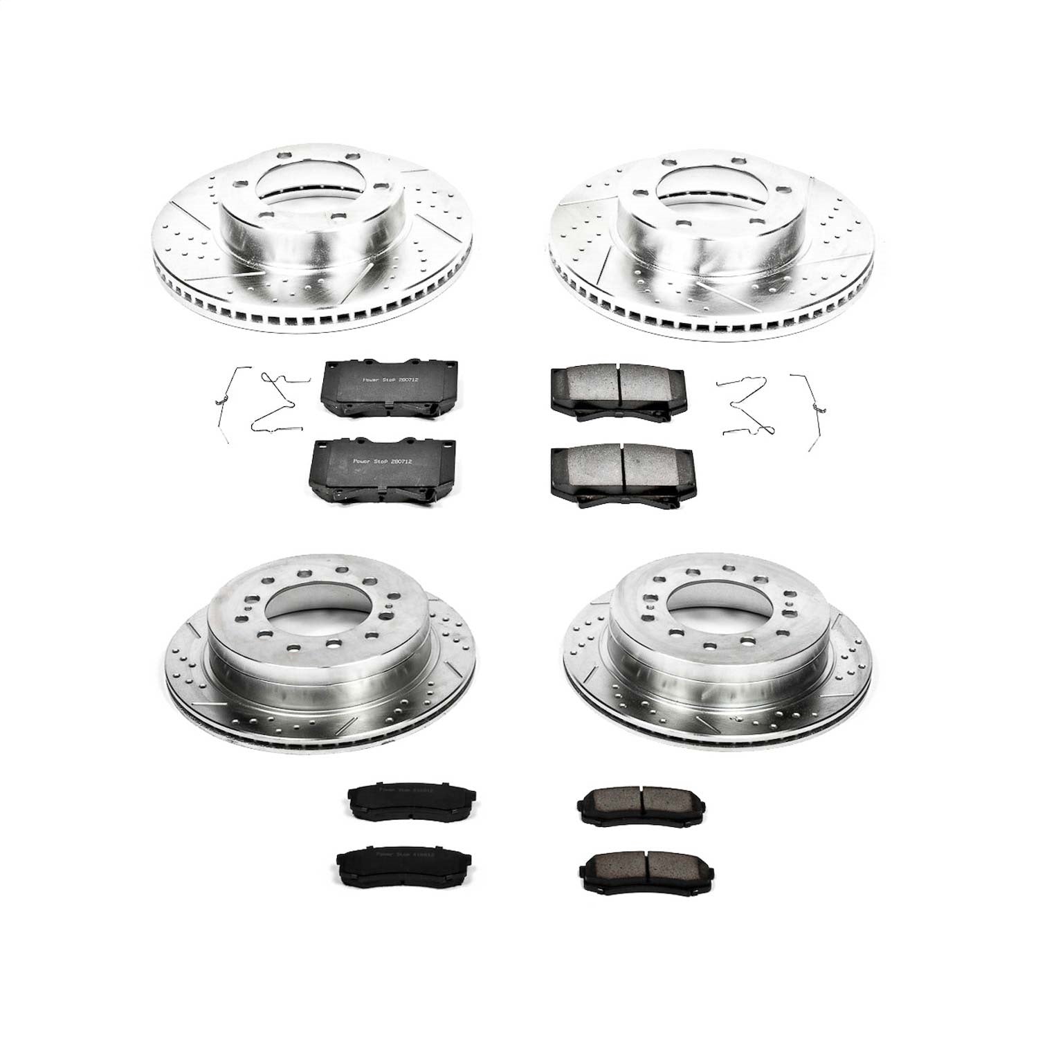 PowerStop Front & Rear Z23 Evolution Sport Brake Kit | Toyota Sequoia (01-02) (K2756)