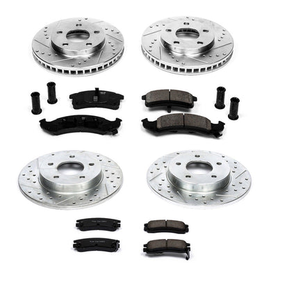 PowerStop Front & Rear Z23 Evolution Sport Brake Kit | Buick Riviera (95-96) (K2761)