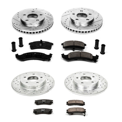 PowerStop Front & Rear Z23 Evolution Sport Brake Kit | Cadillac DeVille (94-96) (K2763)