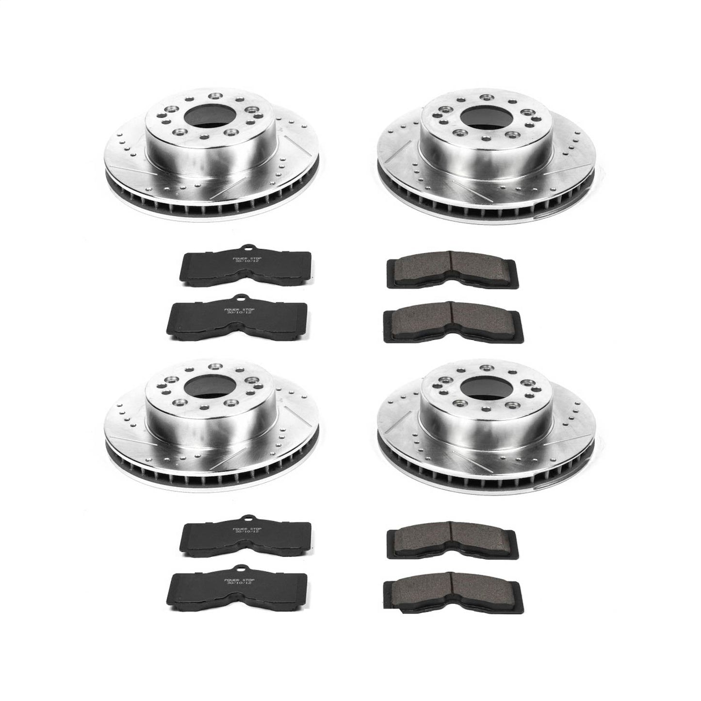 PowerStop Front & Rear Z23 Evolution Sport Brake Kit | Chevrolet Camaro (1969) (K2769)
