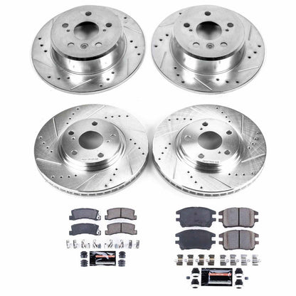 PowerStop Front & Rear Z23 Evolution Sport Brake Kit | Lexus RX300 (02-03) (K2775)