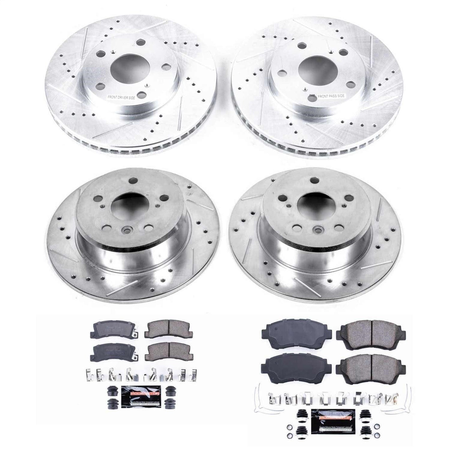 PowerStop Front & Rear Z23 Evolution Sport Brake Kit | Lexus ES300 (92-96) (K2776)