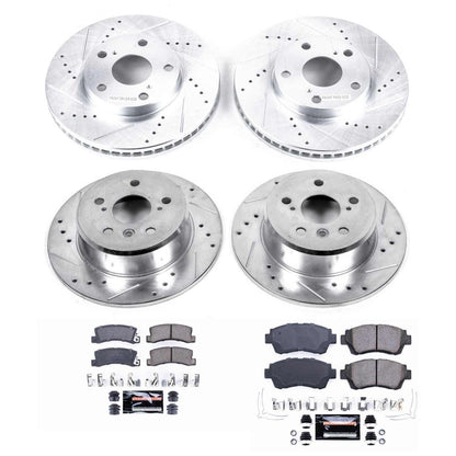 PowerStop Front & Rear Z23 Evolution Sport Brake Kit | Lexus ES300 (92-96) (K2776)