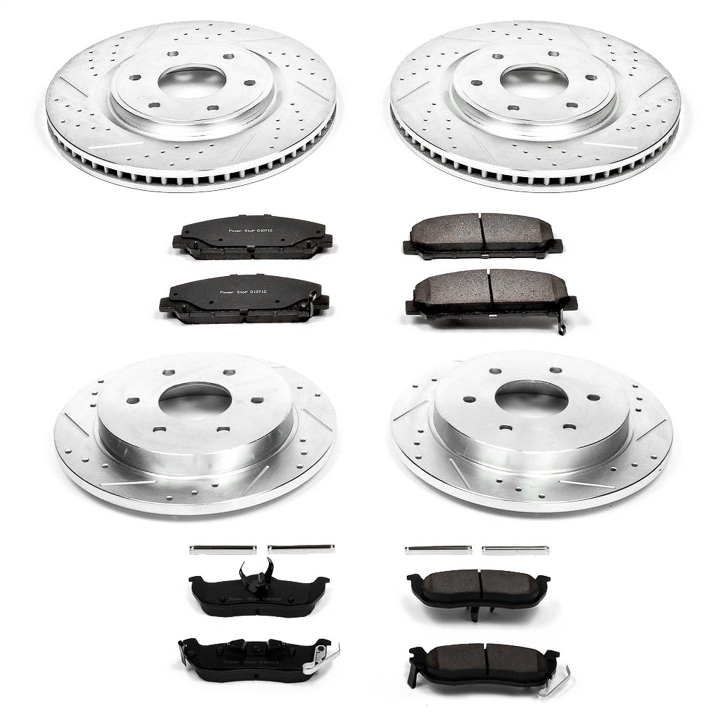 PowerStop Front & Rear Z23 Evolution Sport Brake Kit | Infiniti QX56 (06-07) (K2804)