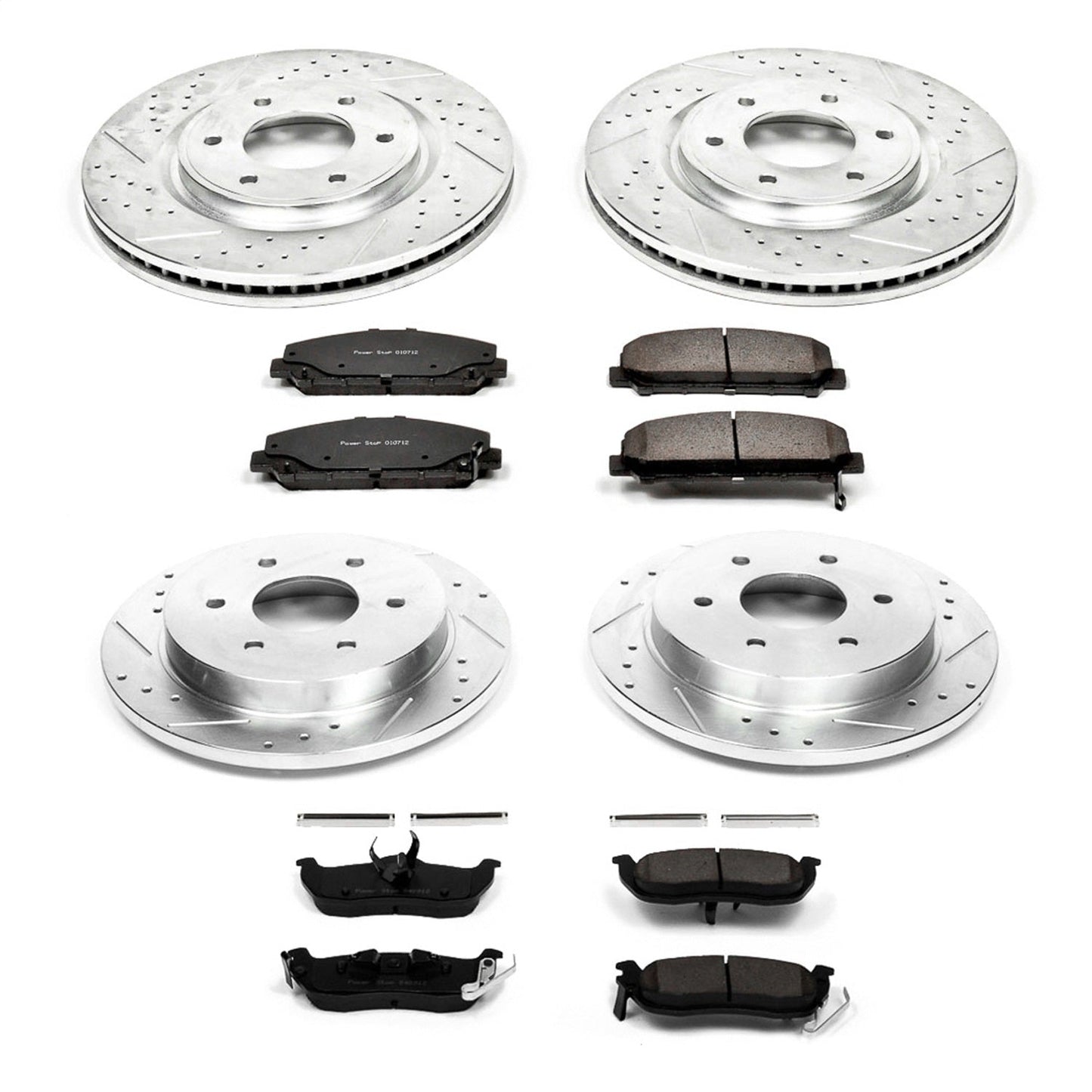 PowerStop Front & Rear Z23 Evolution Sport Brake Kit | Infiniti QX56 (08-10) (K2805)