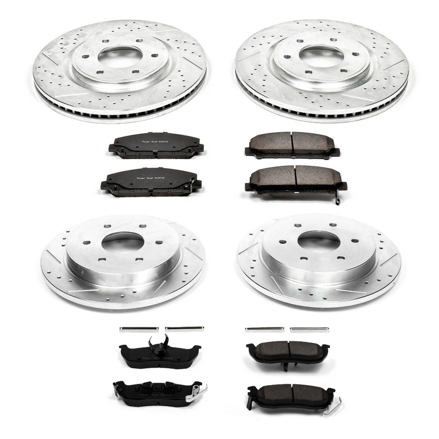 PowerStop Front & Rear Z23 Evolution Sport Brake Kit | Infiniti QX56 (08-10) (K2805)