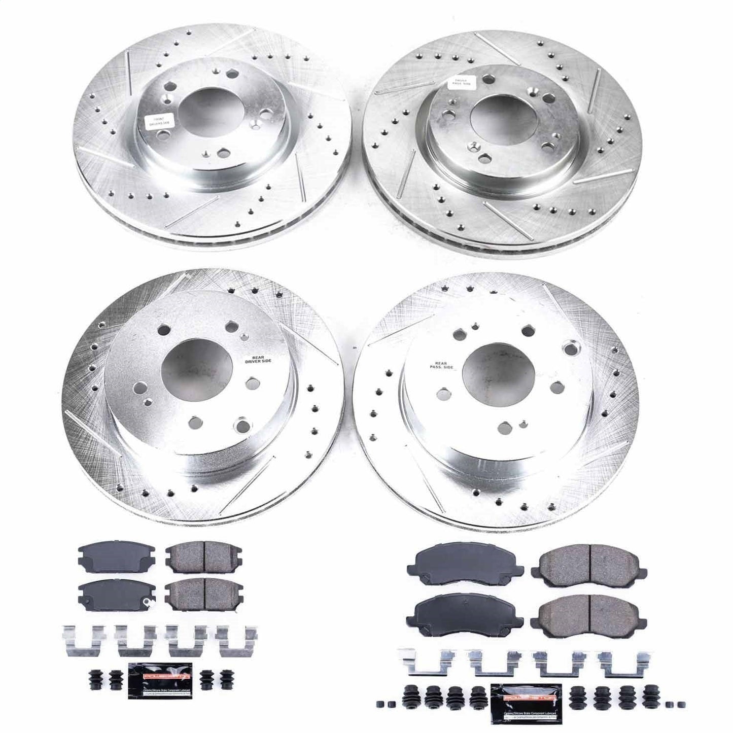 PowerStop Front & Rear Z23 Evolution Sport Brake Kit | Mitsubishi Eclipse (06-12) (K2809)