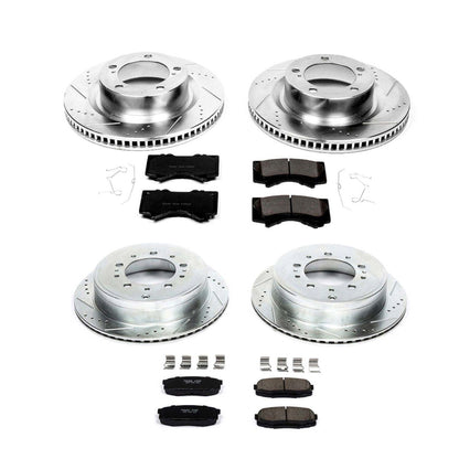 PowerStop Front & Rear Z23 Evolution Sport Brake Kit | Lexus LX570 (16-18) (K2813)