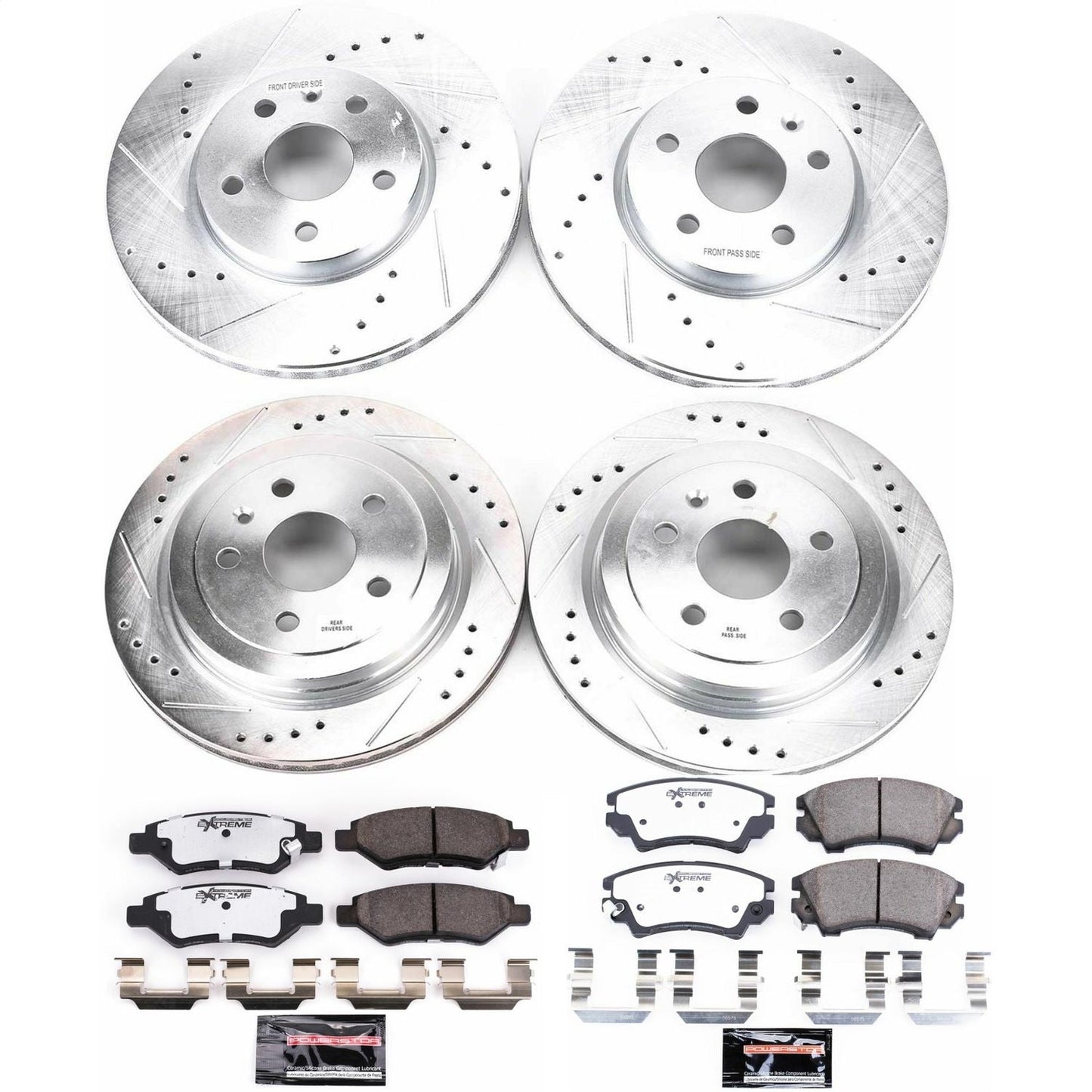 PowerStop Front & Rear Z26 Street Warrior Brake Kit | Chevrolet Camaro (10-15) (K2816-26)