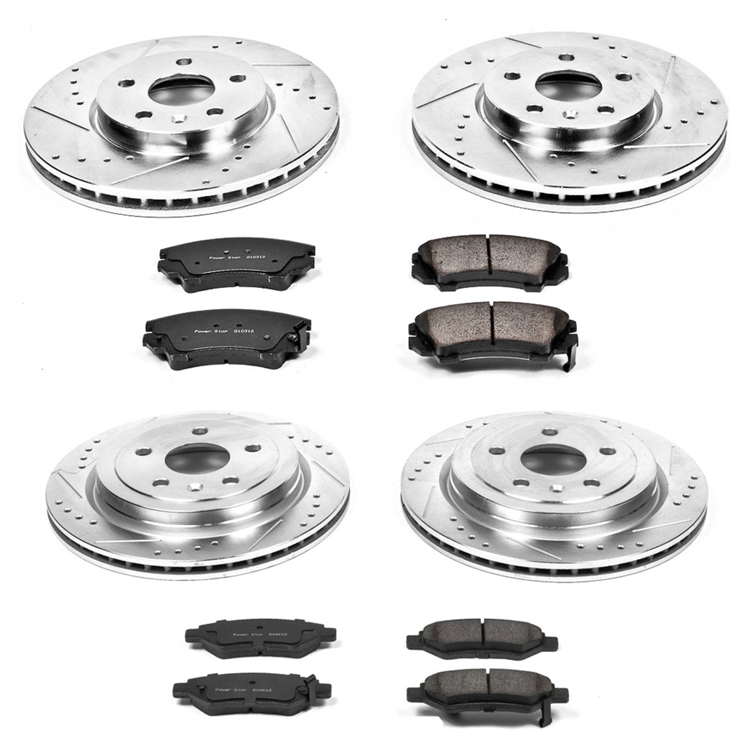 PowerStop Front & Rear Z23 Evolution Sport Brake Kit | Chevrolet Camaro (10-15) (K2816)