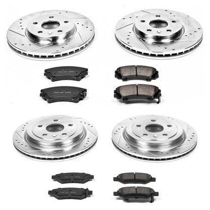 PowerStop Front & Rear Z23 Evolution Sport Brake Kit | Chevrolet Camaro (10-15) (K2816)