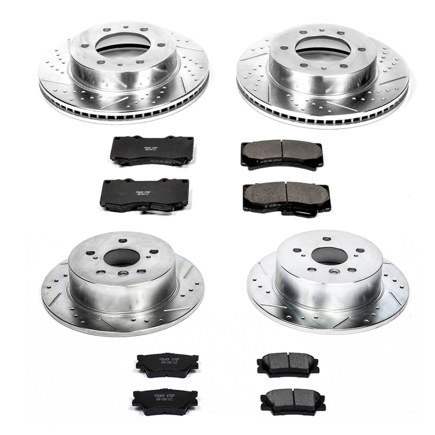PowerStop Front & Rear Z23 Evolution Sport Brake Kit | Hummer H3 (06-10) (K2820)
