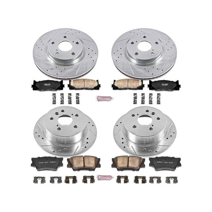 PowerStop Front & Rear Z23 Evolution Sport Brake Kit | Lexus ES350 (07-12) (K2822)